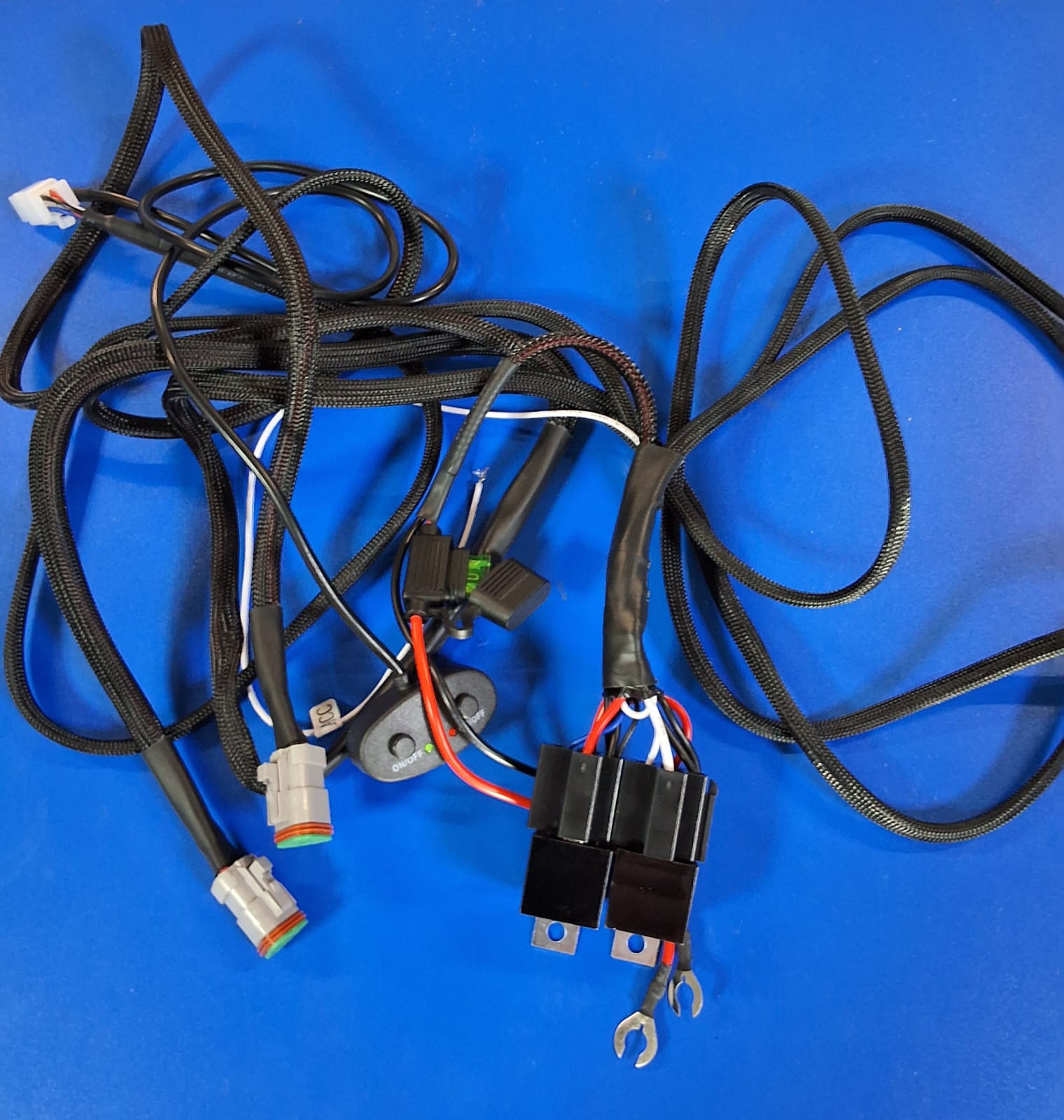 Kit De Instalación Cableado Faro Barra Led De 2 Faros/ Barra