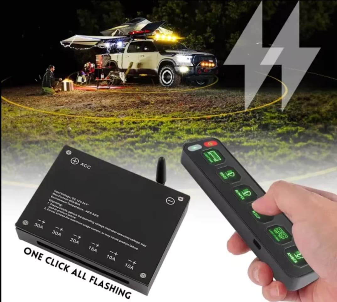 Panel de control remoto 6 teclas – Off-Road | WILDTOOLS