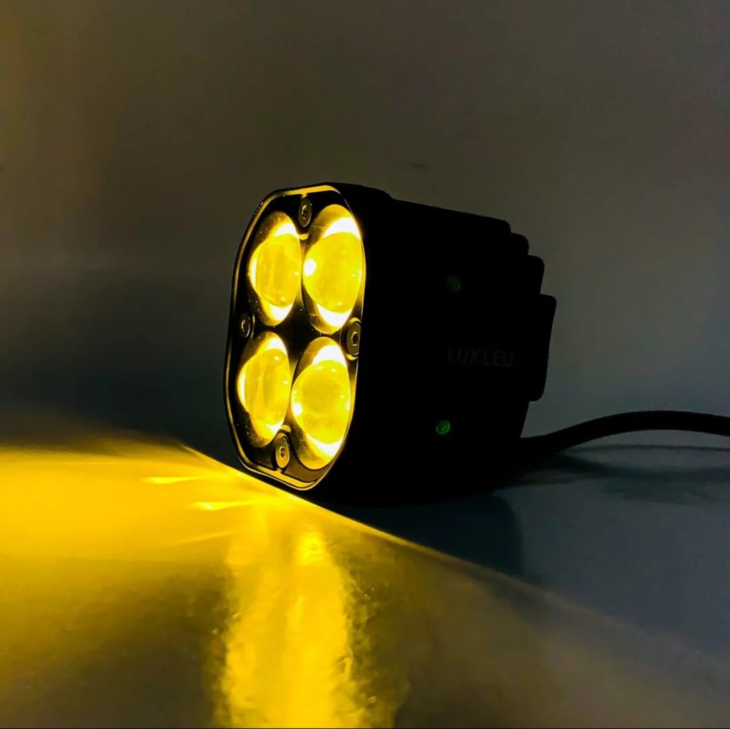 Faros Bicolor X 2 Led Cree 40 Watts Cada Uno Moto 4x4