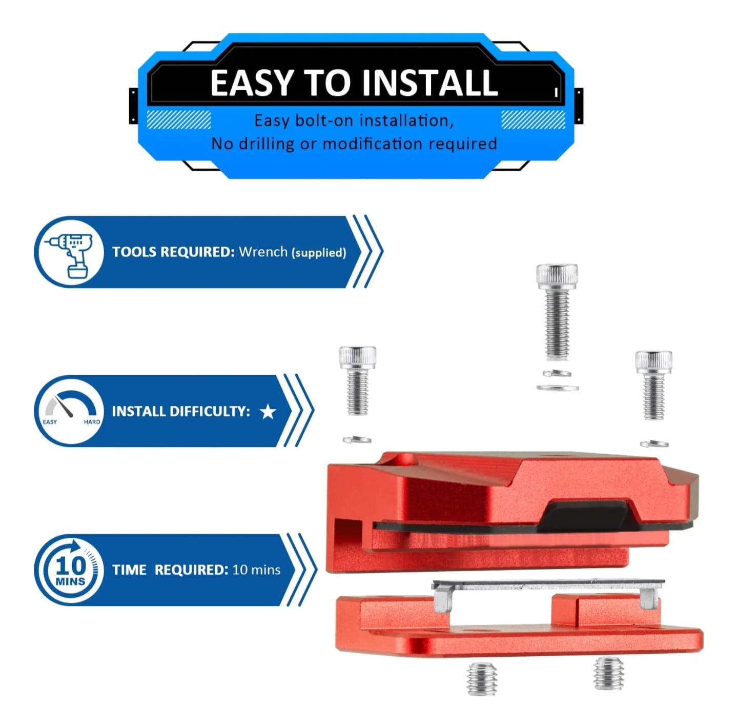 Soporte Montaje Led Ajustable Premium 2 Unidades