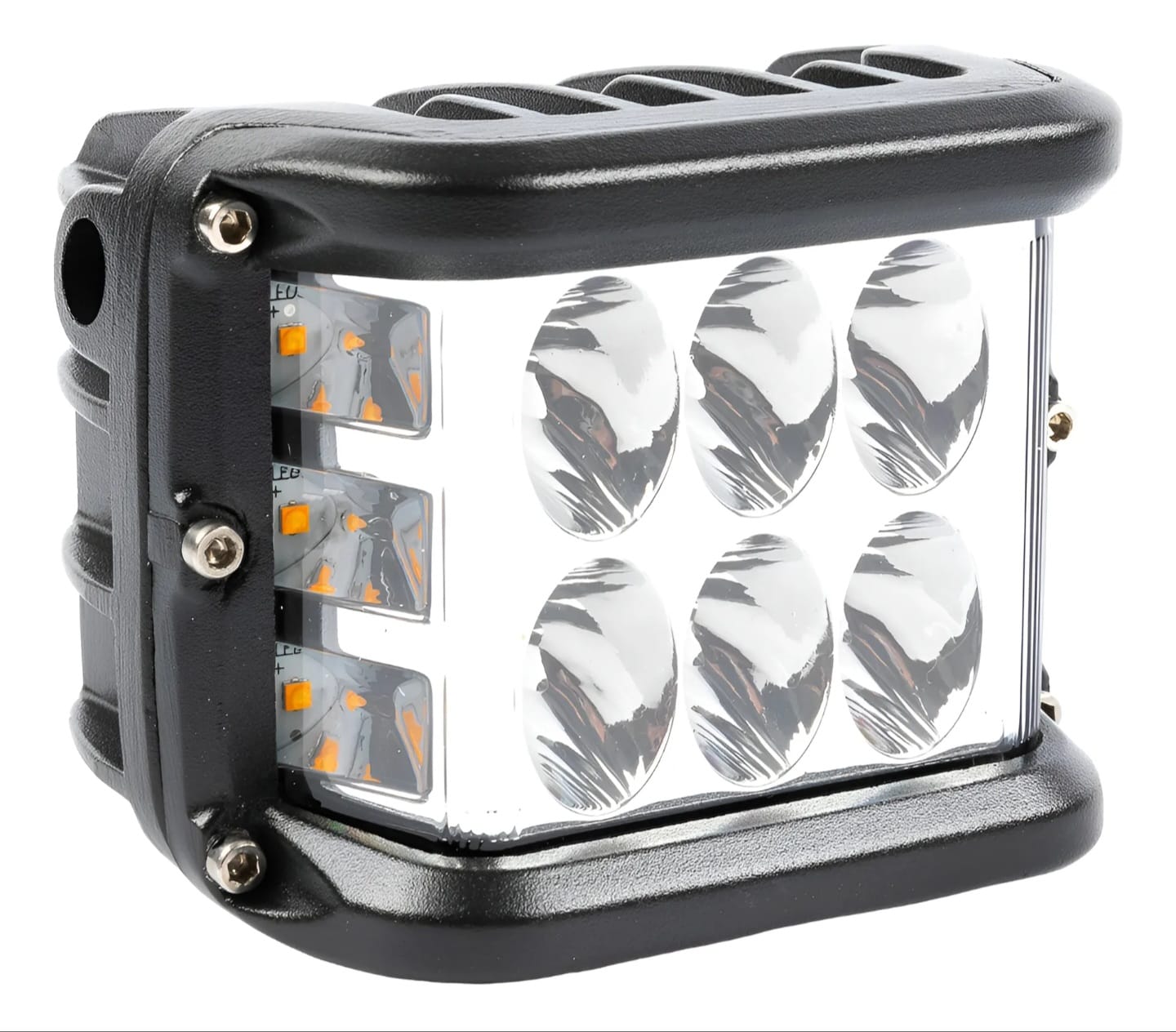Faro Led Auxiliar 36w 6 Led Off Road 4x4 Moto Lux Led