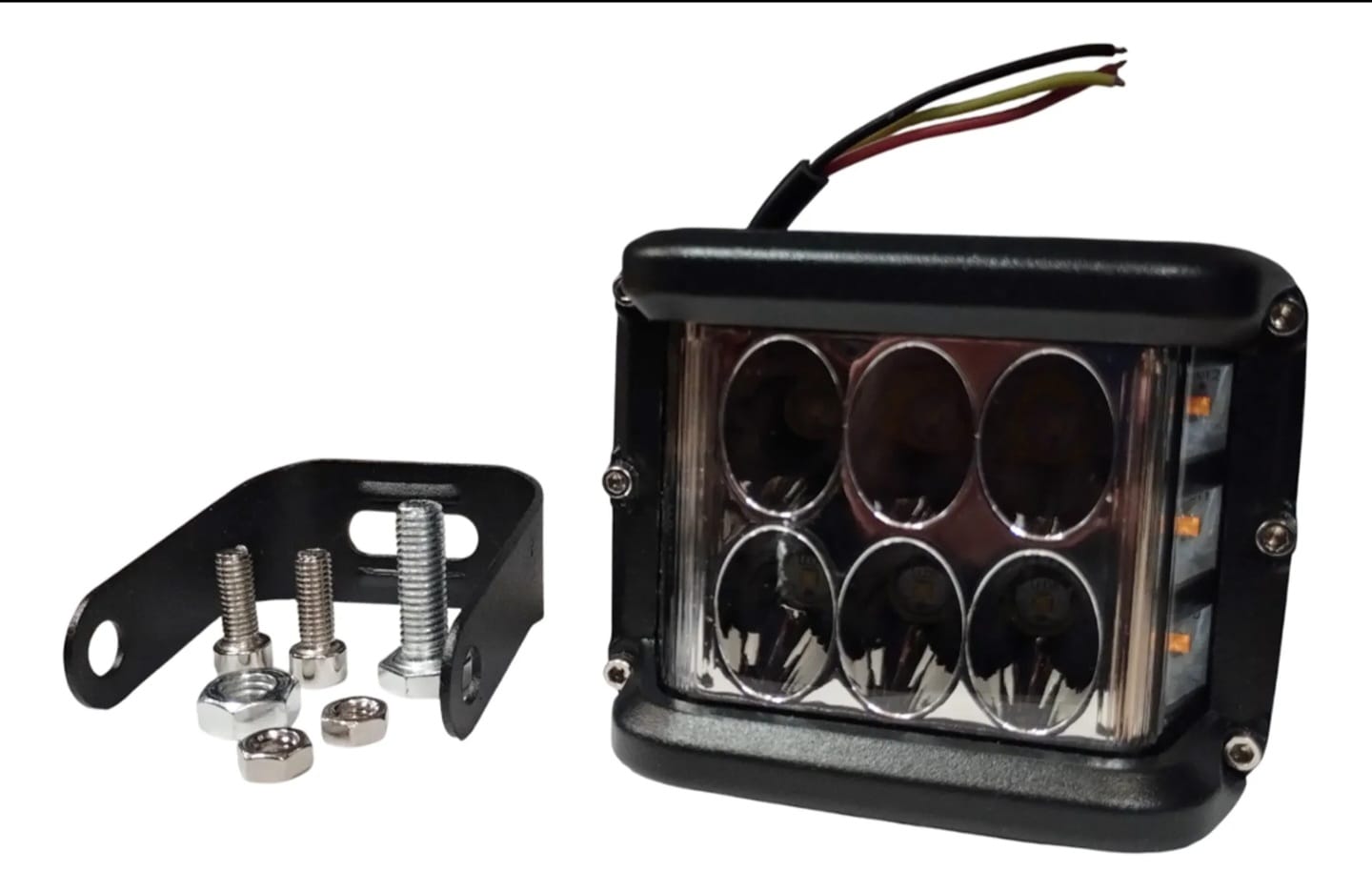 Faro Led Auxiliar 36w 6 Led Off Road 4x4 Moto Lux Led