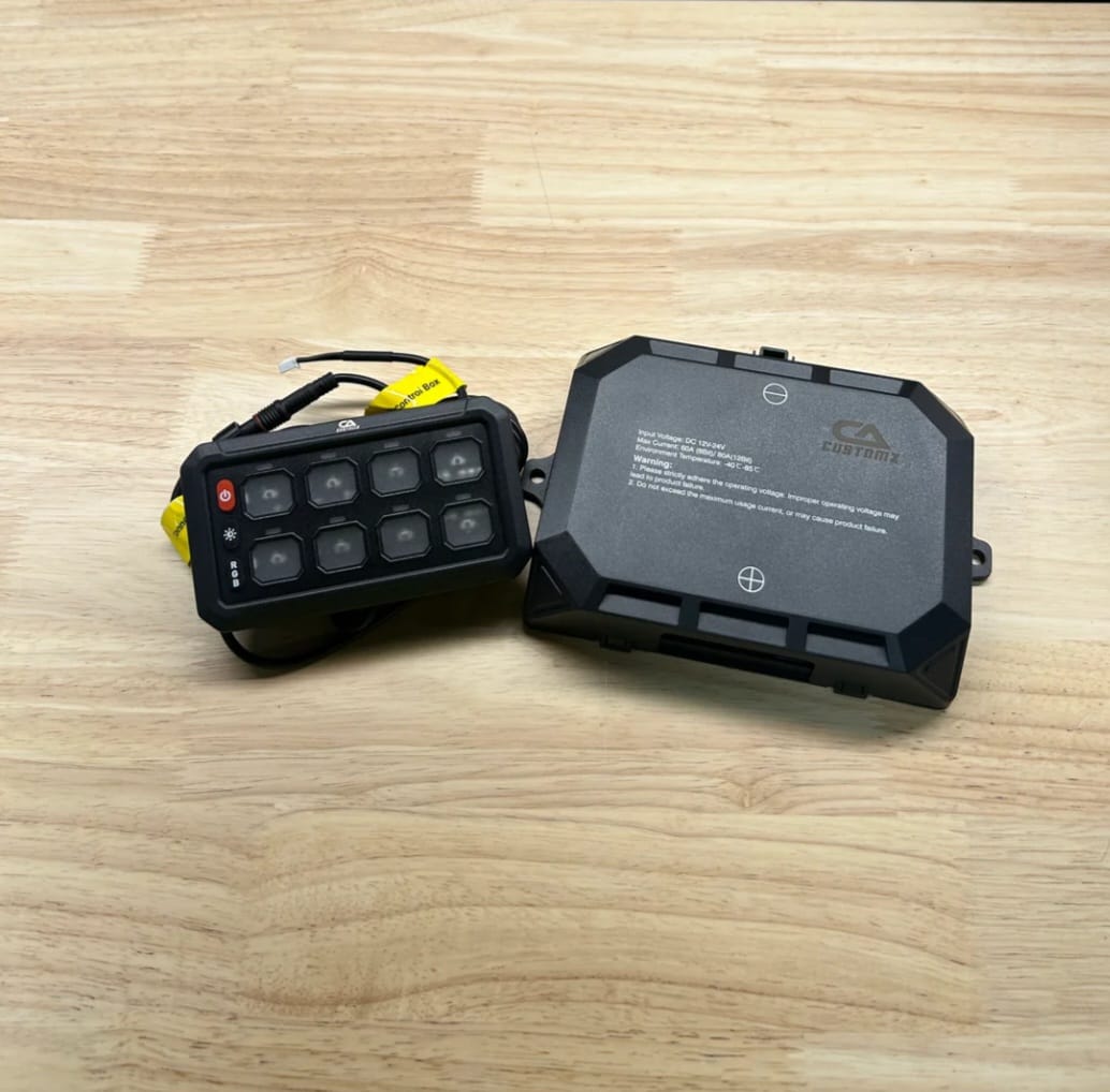 PANEL SWITCH RGB BLUETOOTH 8 CANALES 12V/24V IP65 - Imagen 9