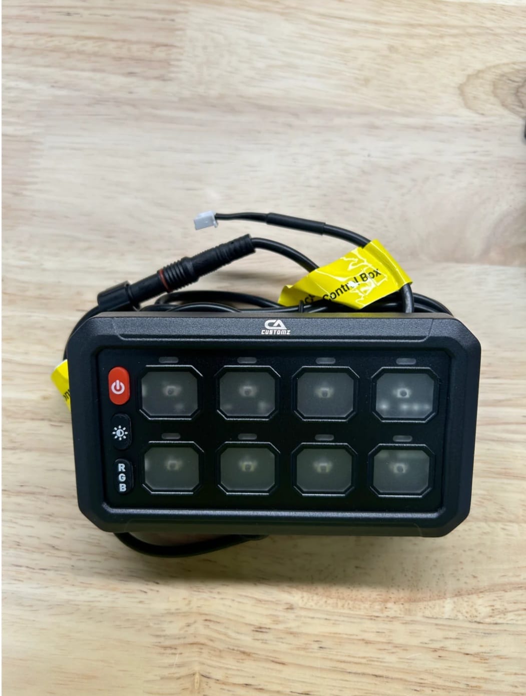 panel rgb 8 teclas 5