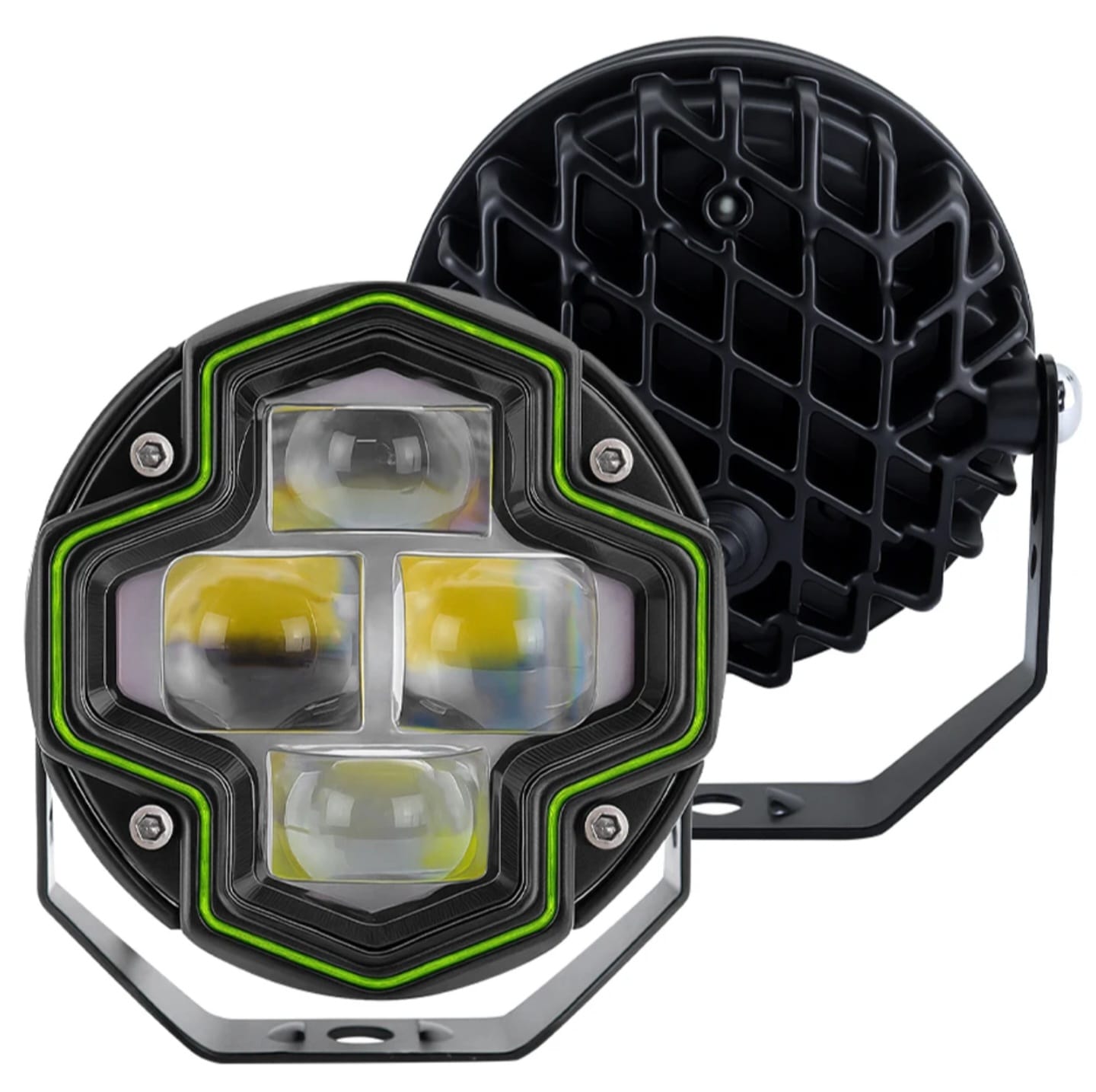 Faro LED Auxiliar Bicolor 3” Angel Eye Off Road WILDTOOLS