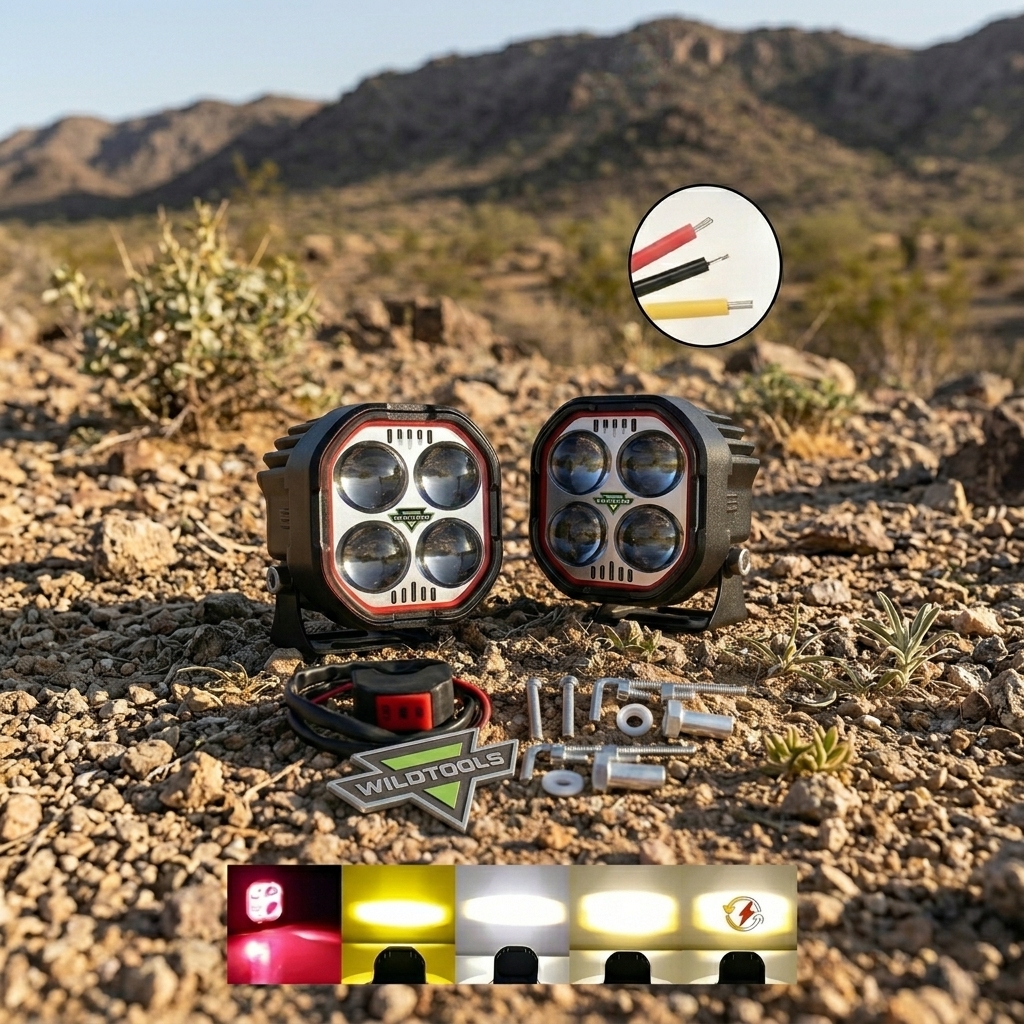 Faros LED Auxiliares Bicolor 2,5” Off Road