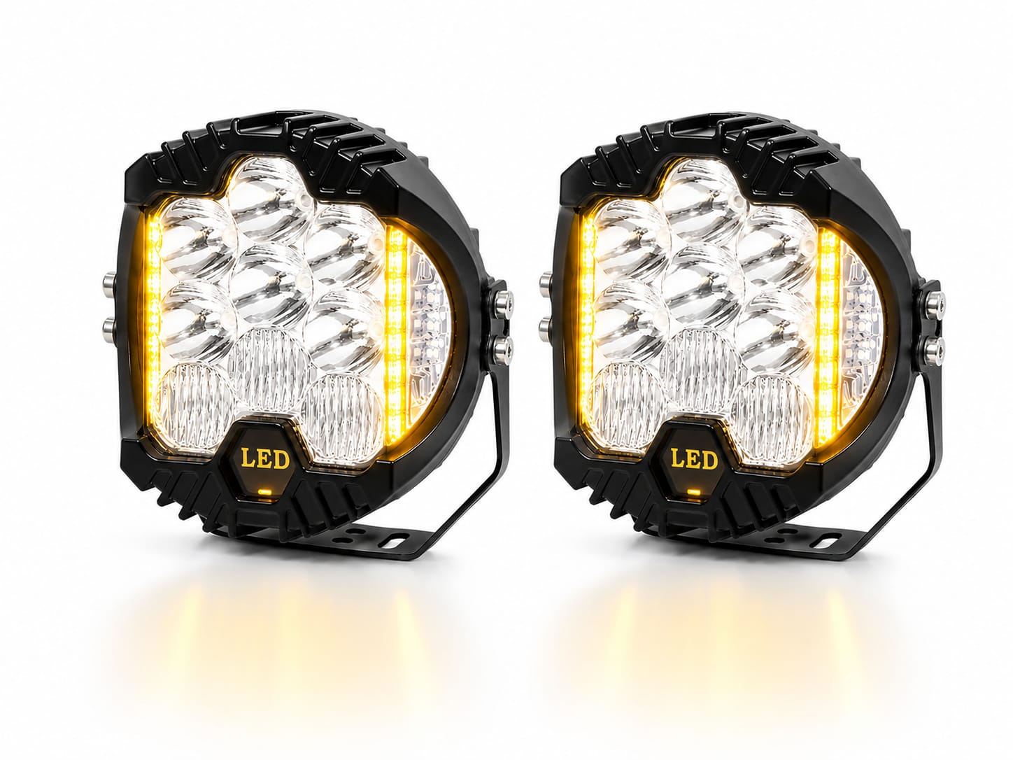 Faro Led 3 Bicolor Blanco