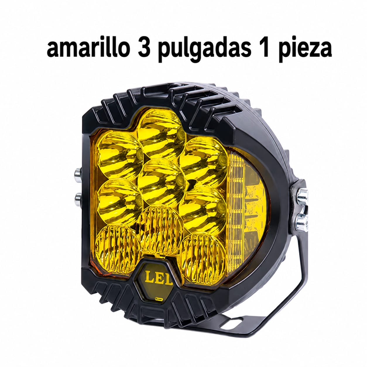Faro Led 3p Bicolor Amarillo Drl Amarillo 4x4 Alta Potencia