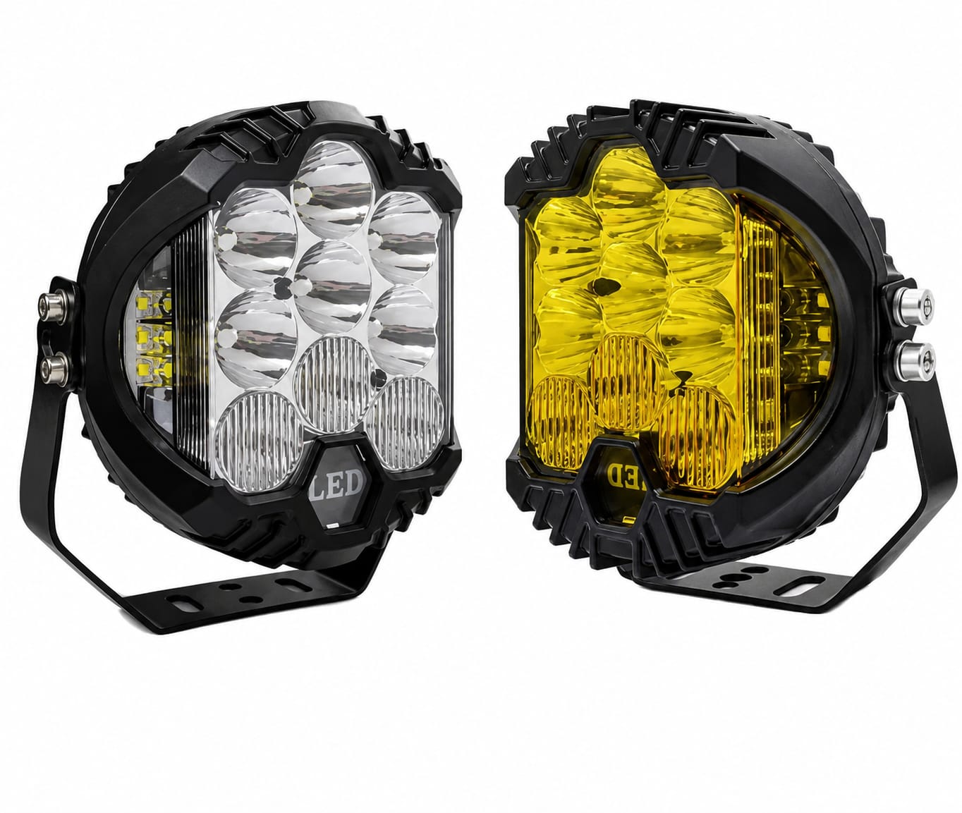 Faro Led 3 Bicolor Blanco